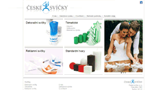 Desktop Screenshot of ceskesvicky.cz